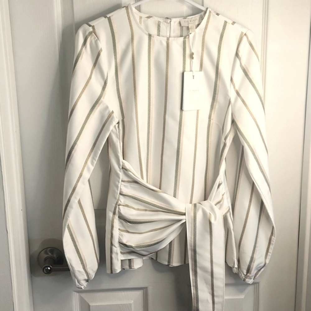 Ted Baker Blouse with Tie Waist